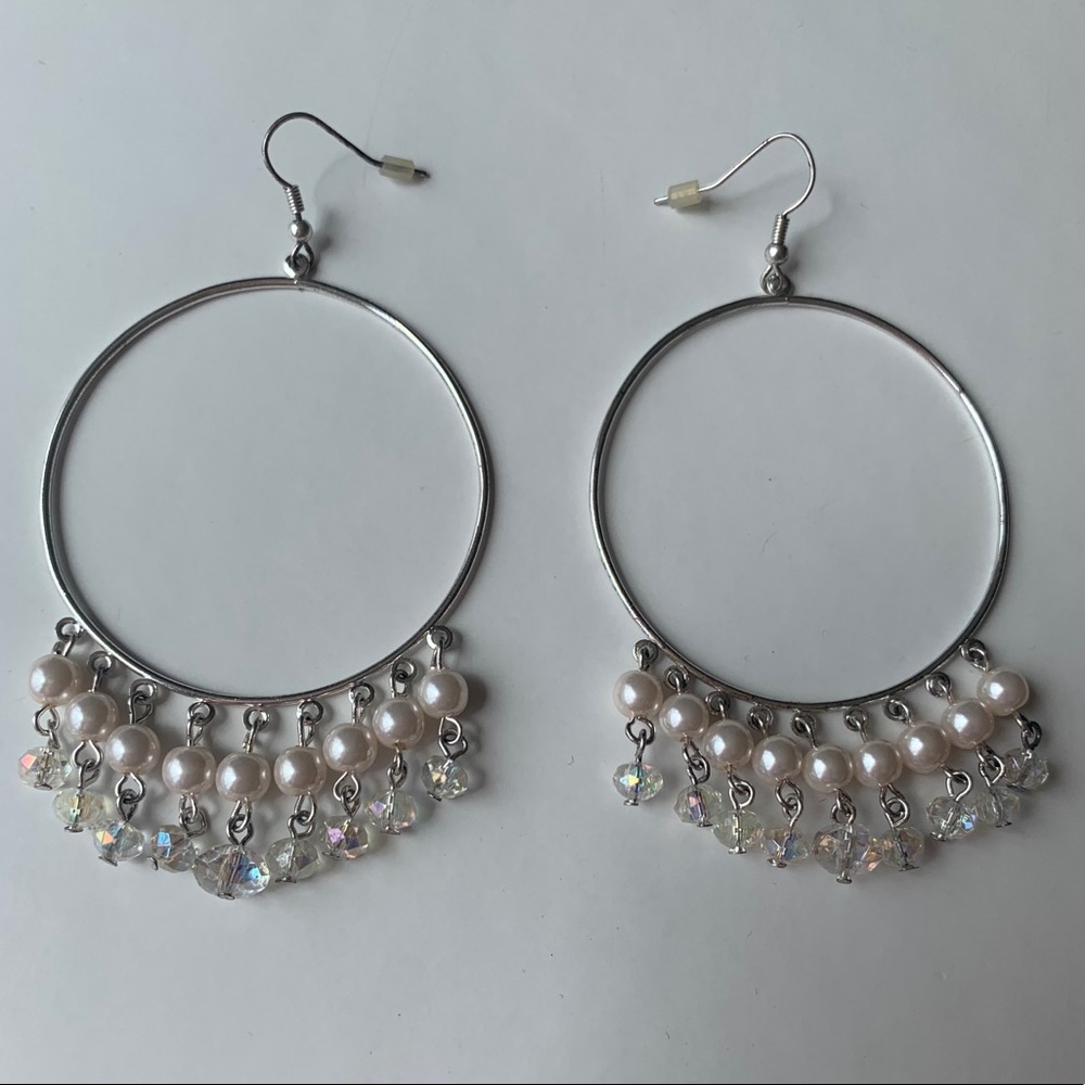 Claire's | Hoop Earrings | Silver |